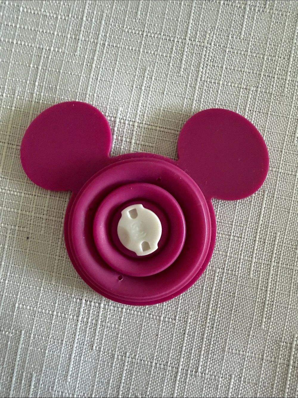 Glitter Pink Mickey Head Pop Socket for phone